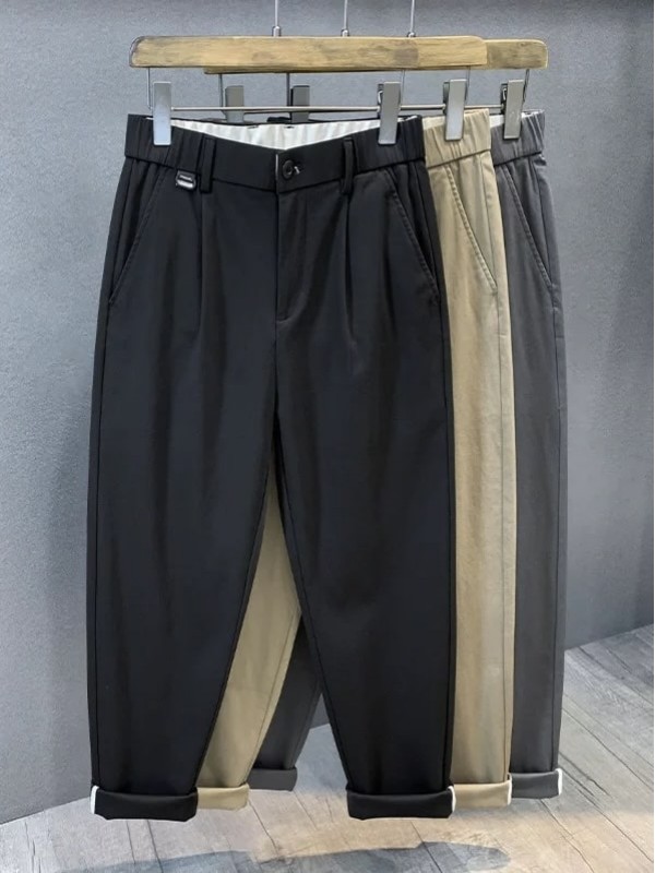 Штаны чиносы минималистичные slight-chinos  - Изображение 6