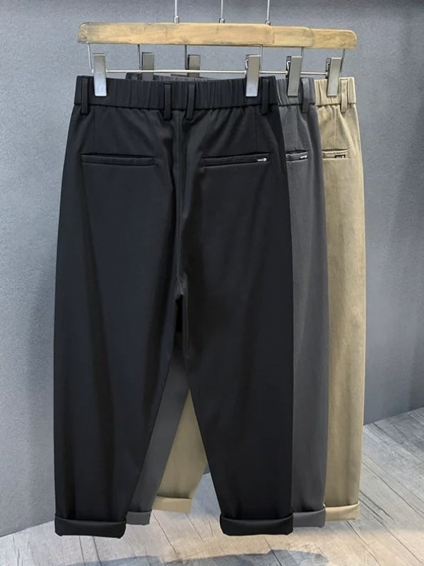 Штаны чиносы минималистичные slight-chinos  - Изображение 7