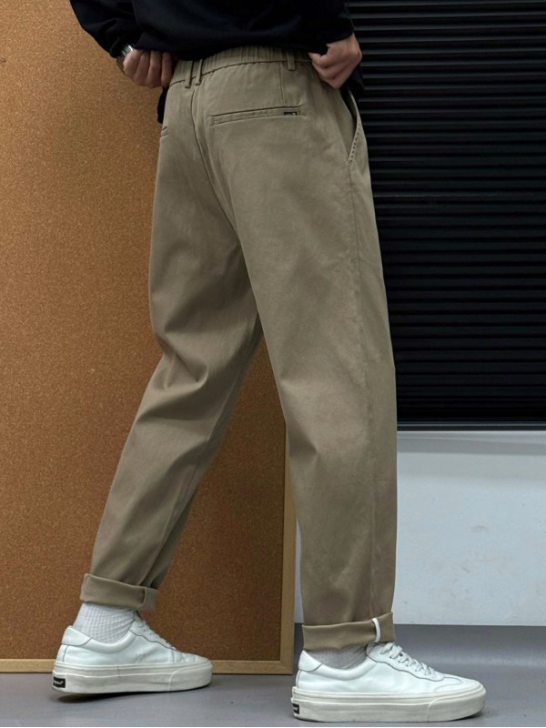 Штаны чиносы минималистичные slight-chinos  - Изображение 5