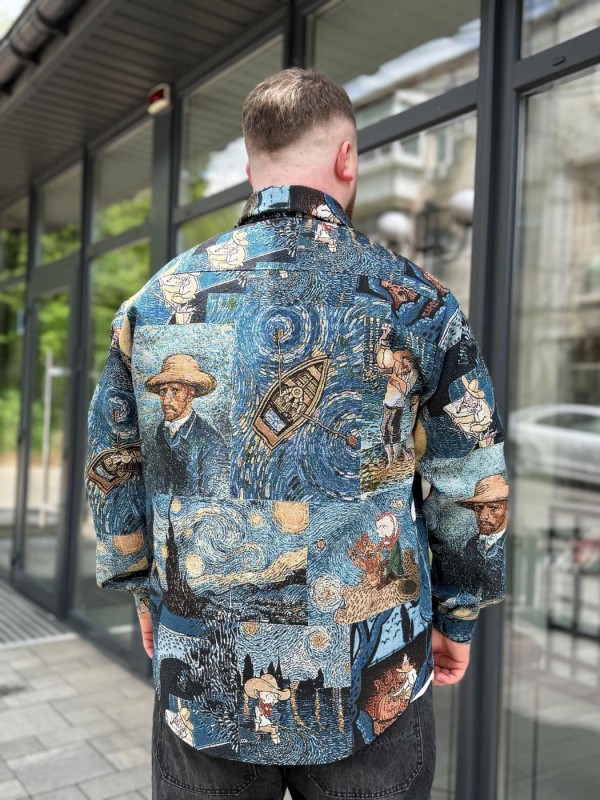 Рубашка гобеленовая с художественным изображением  Van Gogh images  - Изображение 7