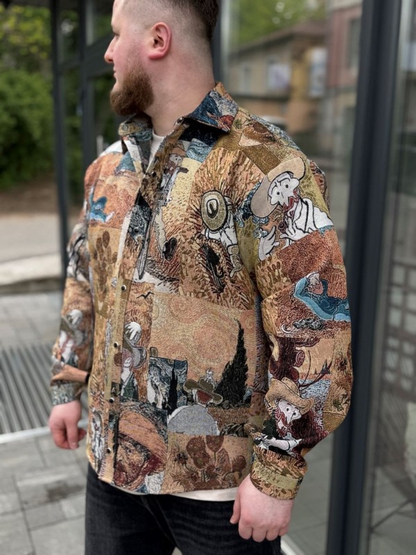 Сорочка гобеленова з художнім зображенням Van Gogh images
