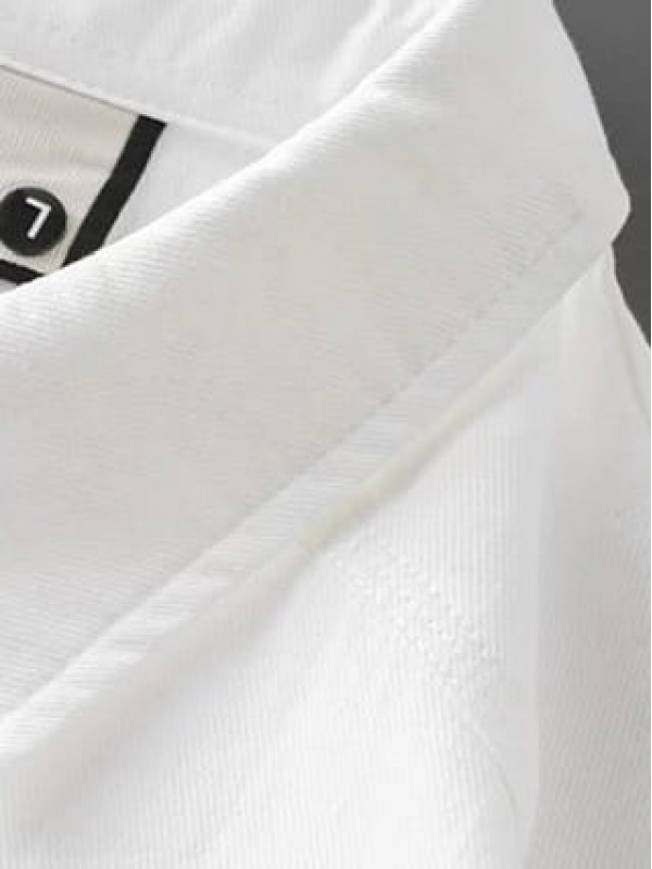 Классическая рубашка свободного кроя с длинным рукавом clasy shirt  - Изображение 5