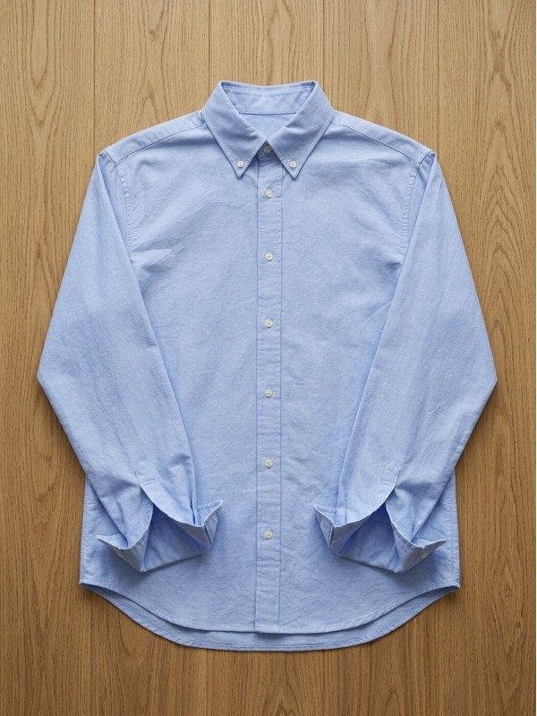 Чоловіча класична сорочка з коміром button down  -  Зображення 2