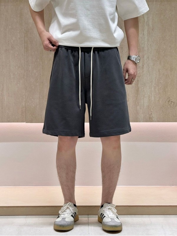 Базовые мужские шорты из мягкого трикотажа sports gray  - Изображение 4