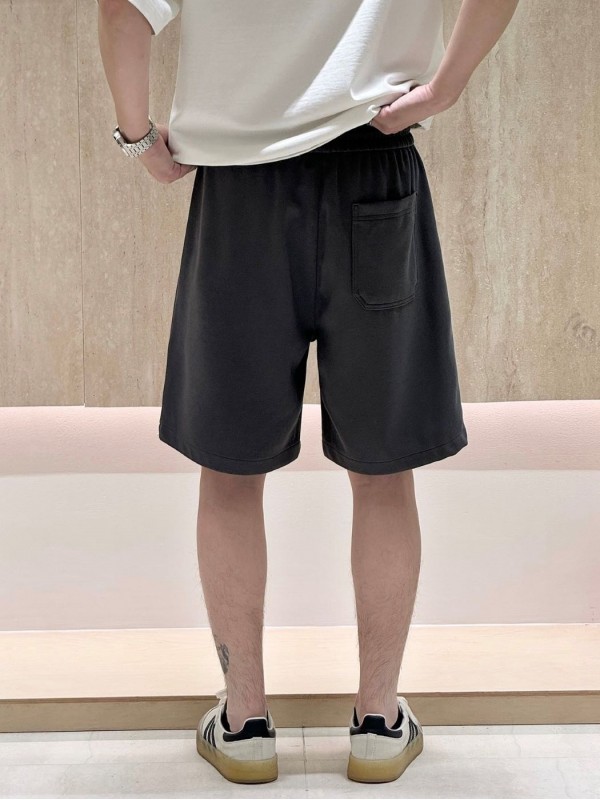 Базовые мужские шорты из мягкого трикотажа sports gray  - Изображение 7