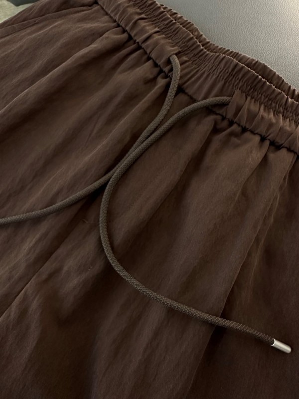 Легкие мужские трендовые шорты из натуральной ткани summer browns  - Изображение 6