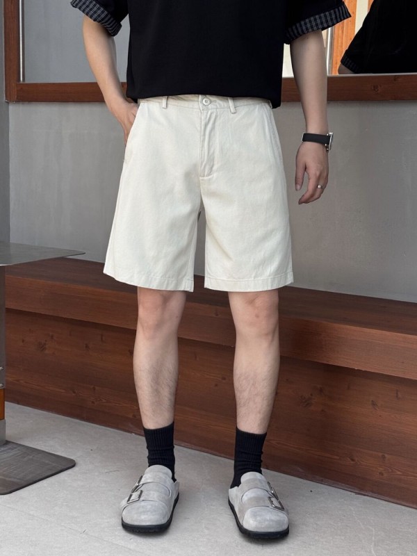 Стильні чоловічі шорти прямого крою casual style  -  Зображення 3