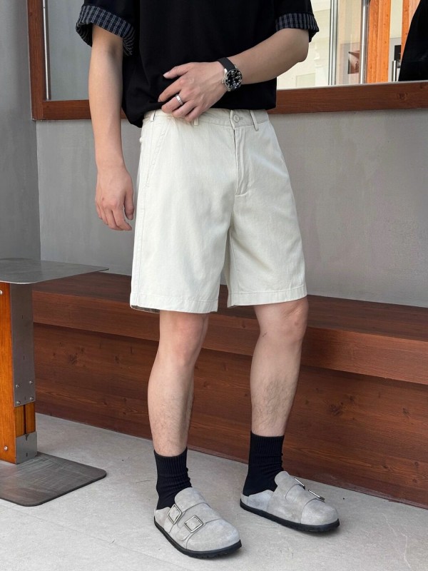 Стильні чоловічі шорти прямого крою casual style  -  Зображення 4