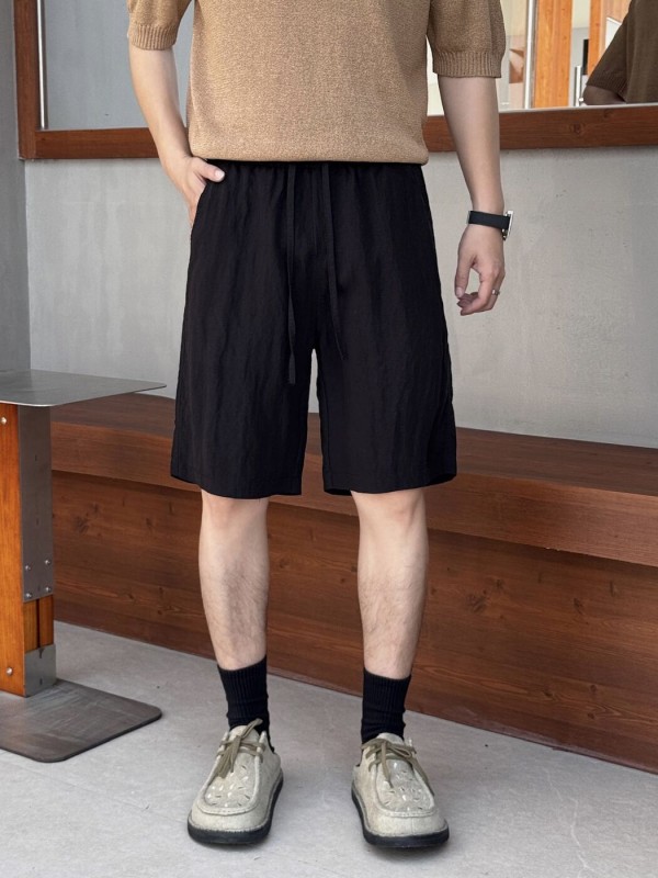 Чоловічі шорти з еластичним поясом basic shorts  -  Зображення 4
