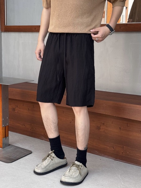 Чоловічі шорти з еластичним поясом basic shorts  -  Зображення 5
