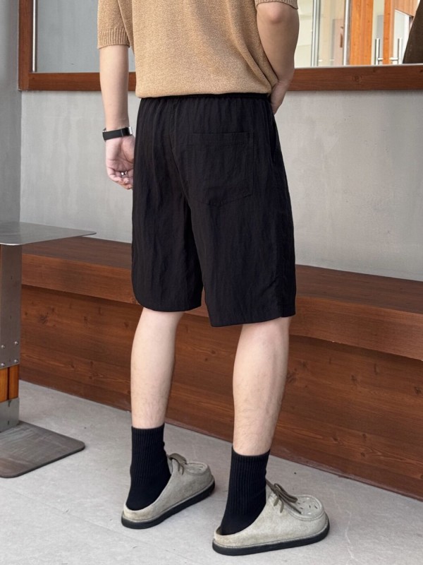 Чоловічі шорти з еластичним поясом basic shorts  -  Зображення 6