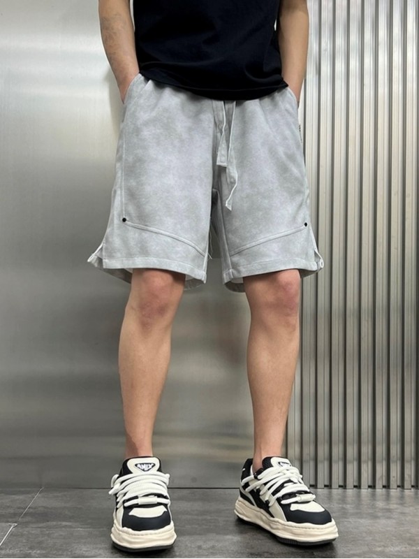 Трендовые шорты DPO на резинке с вареным эффектом - Изображение 10