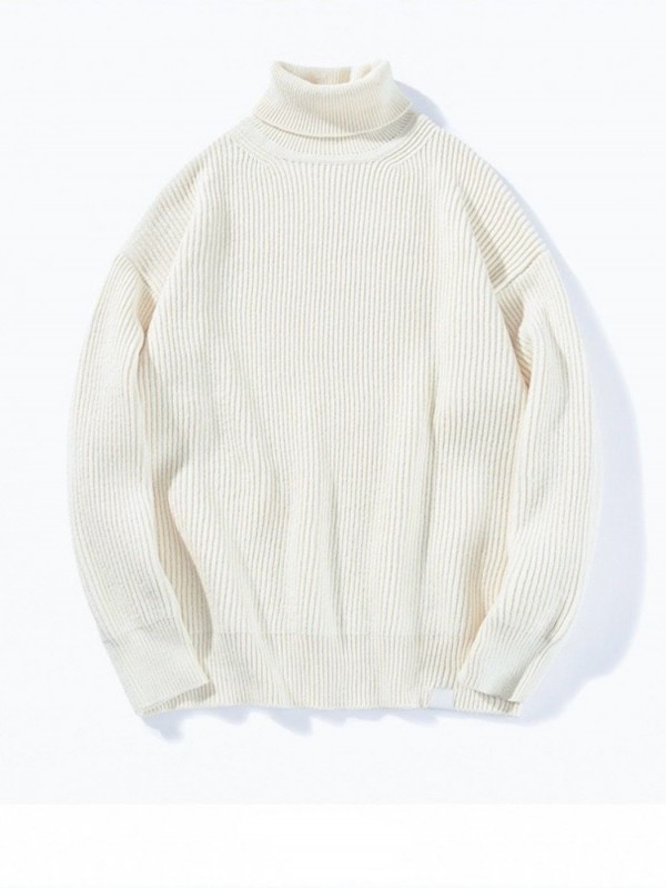 Чоловічий теплий в'язаний оверсайз гольф soft touch knitted  -  Зображення 16