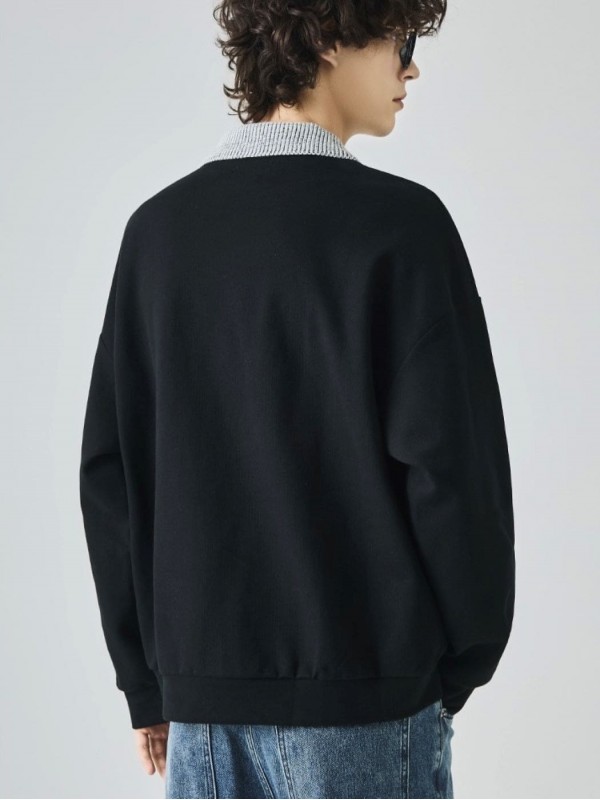 Кофта поло з акцентним в'язаним коміром soft touch polo   -  Зображення 10