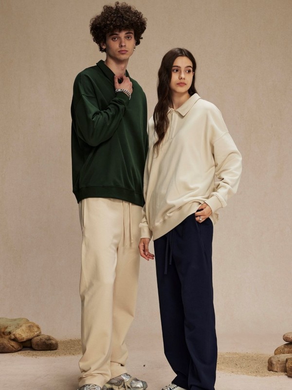 Универсальное утепленное поло в классическом стиле soft classic  - Изображение 9