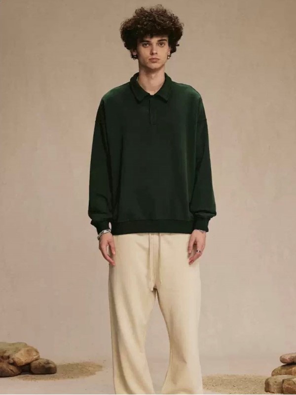 Универсальное утепленное поло в классическом стиле soft classic  - Изображение 2