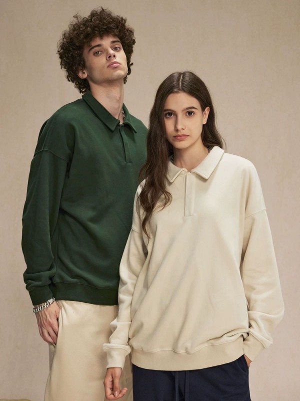 Универсальное утепленное поло в классическом стиле soft classic  - Изображение 8