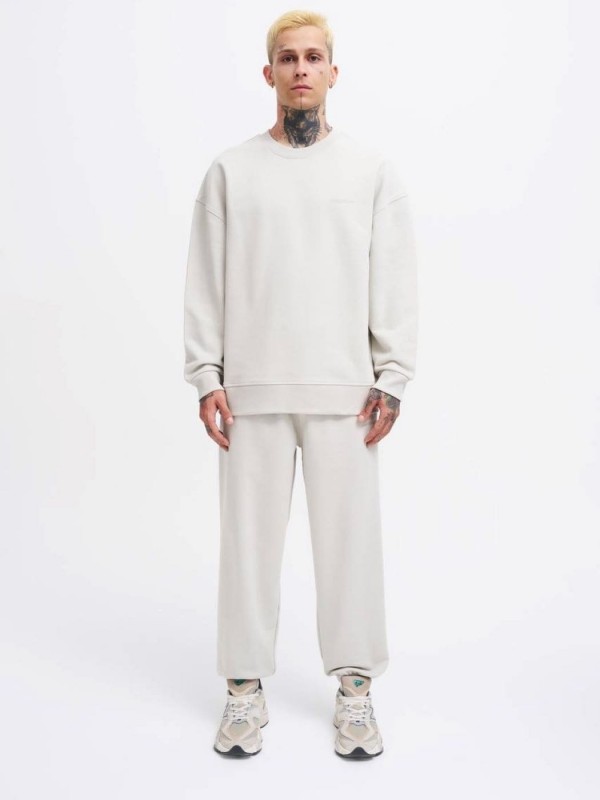 Базовий м'який світшот оверсайз крою pure cotton  -  Зображення 13