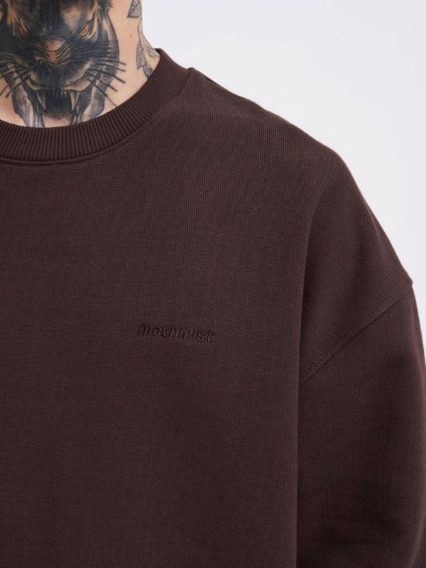 Базовий м'який світшот оверсайз крою pure cotton  -  Зображення 7