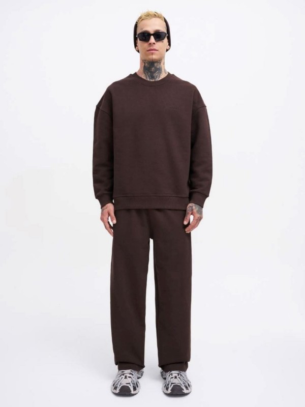 Базовий м'який світшот оверсайз крою pure cotton  -  Зображення 9