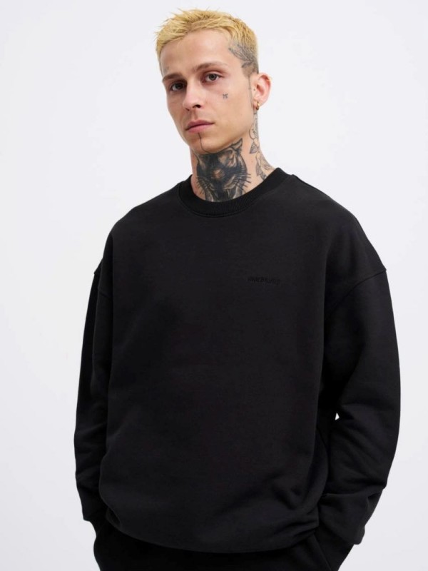 Базовый мягкий свитшот оверсайз кроя pure cotton