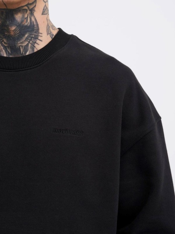 Базовий м'який світшот оверсайз крою pure cotton  -  Зображення 4
