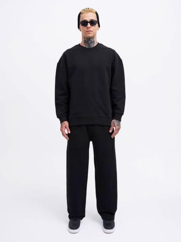 Базовий м'який світшот оверсайз крою pure cotton  -  Зображення 1