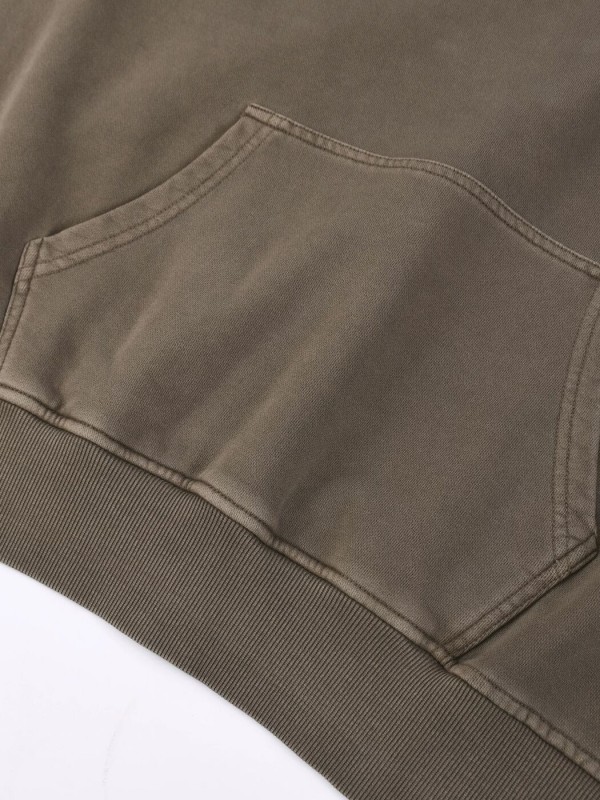 Чоловіче худі вільного крою з декоративними швами textured details  -  Зображення 9