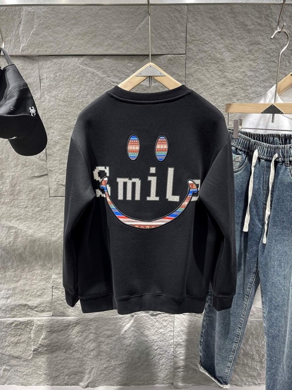 Свитшот с вышивкой Smile  - Изображение 8