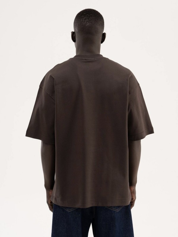 Мужская футболка oversize из хлопка polished touch  - Изображение 5