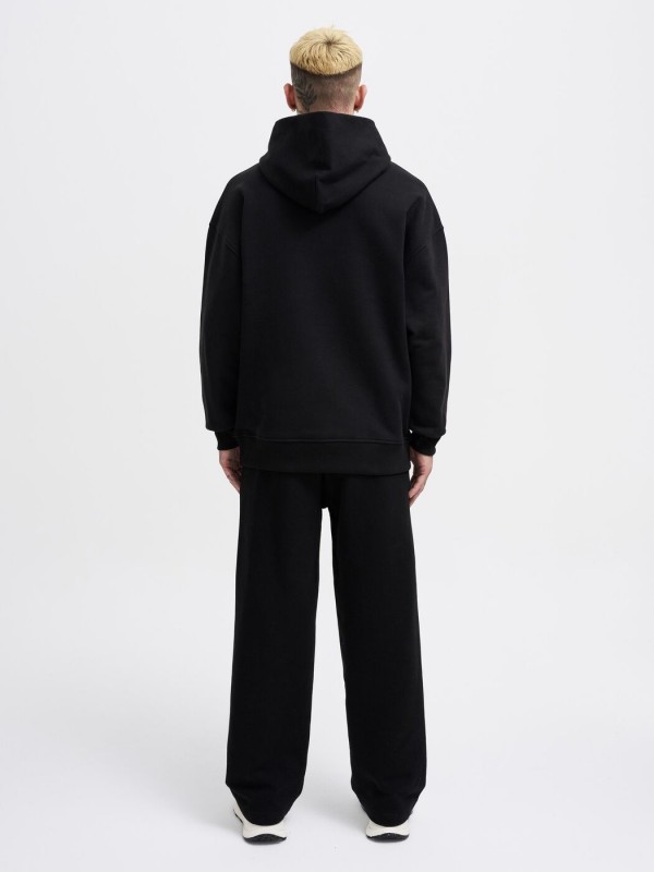 Базовое худи оверсайз кроя pure cotton  - Изображение 7