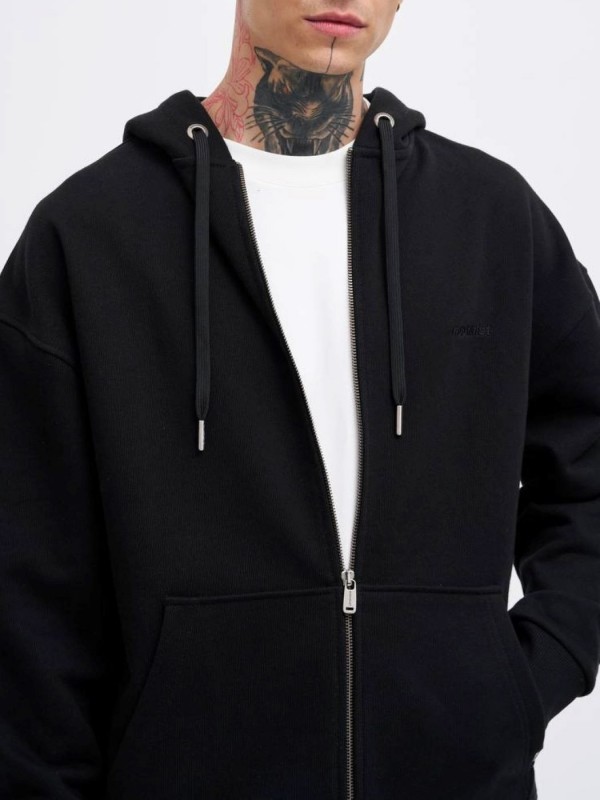 Базове чоловіче худі з капюшоном на блискавці daily zip-hoodie  -  Зображення 1