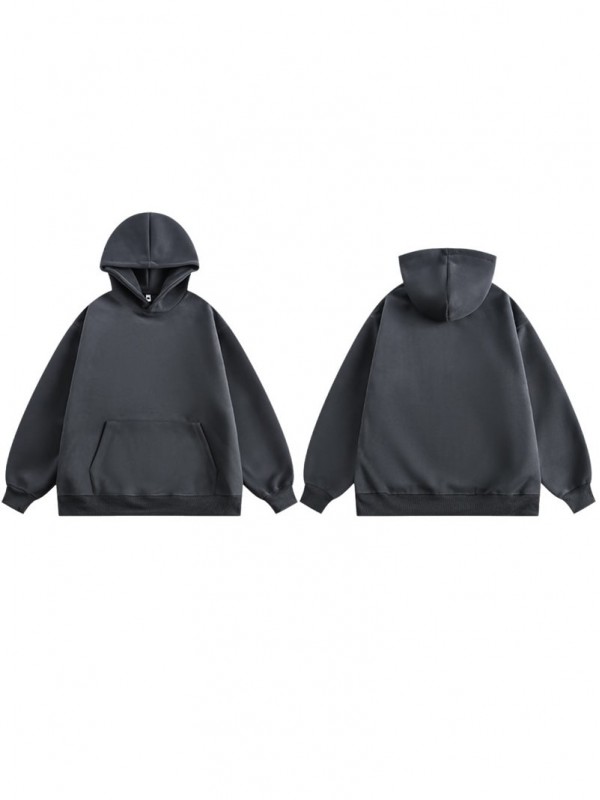 Худі базове оверсайз з високоякісної тканини top-weft-fabric  -  Зображення 9