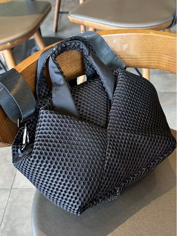 Стильна сітчаста сумка mesh bag
