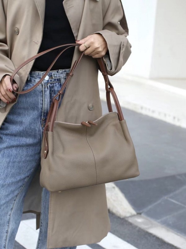 Сумка из натуральной кожи premium leather bag  - Изображение 1