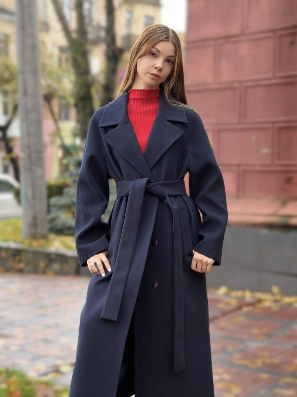 Длинное классическое пальто long cashmere coat