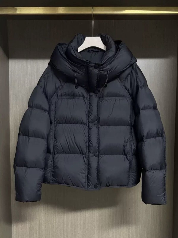Короткий пуховик з капюшоном basic puffer  -  Зображення 3