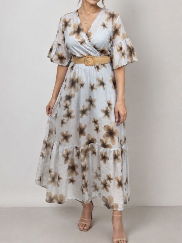 Легкое платье charming floral dress