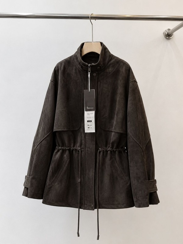 Жіноча куртка з екозамші faux suede jacket