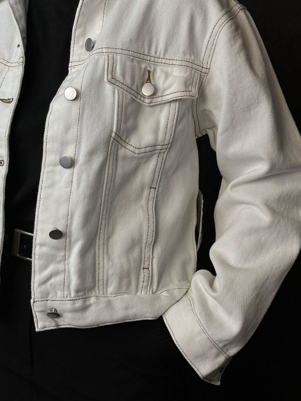 Стильна джинсова куртка basic denim jacket