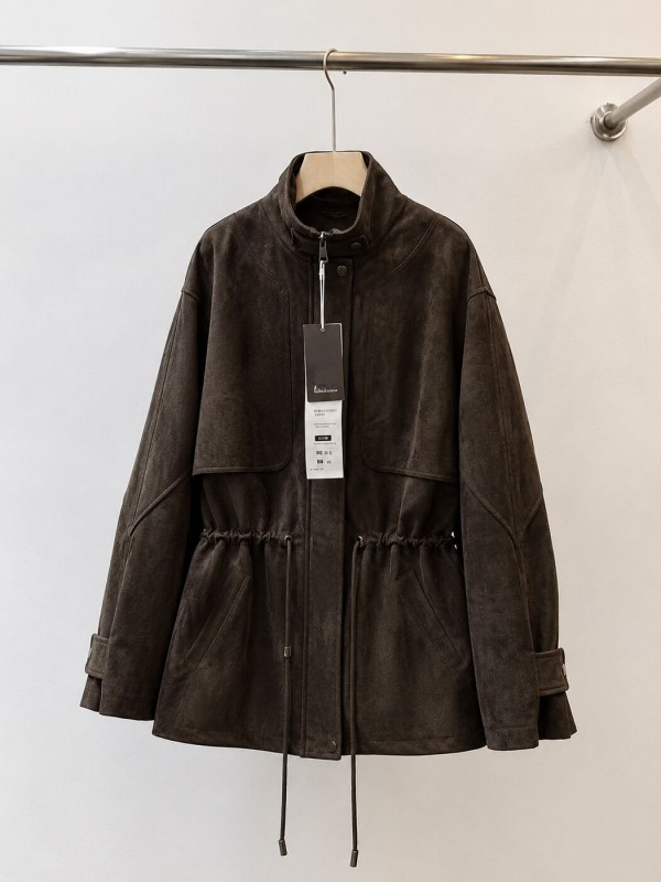 Жіноча куртка з екозамші faux suede jacket
