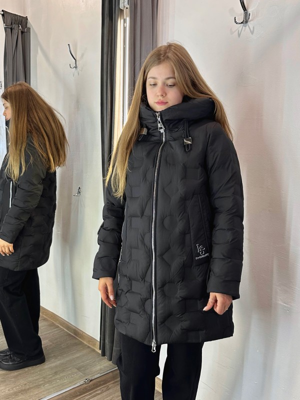 Куртка Visdeer 2232 зимняя средней длины - Изображение 3