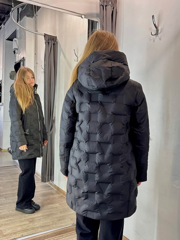 Куртка Visdeer 2232 зимняя средней длины - Изображение 4