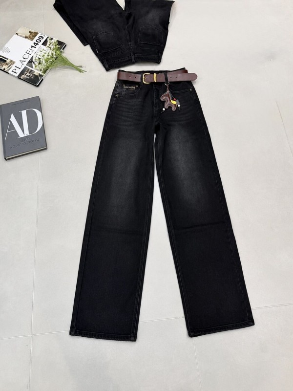 Широкі джинси stylish wide-leg jeans  -  Зображення 2