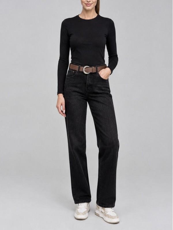 Чорні джинси stylish black jeans