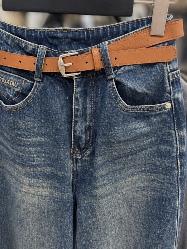 Жіночі прямі джинси straight-leg jeans  -  Зображення 1