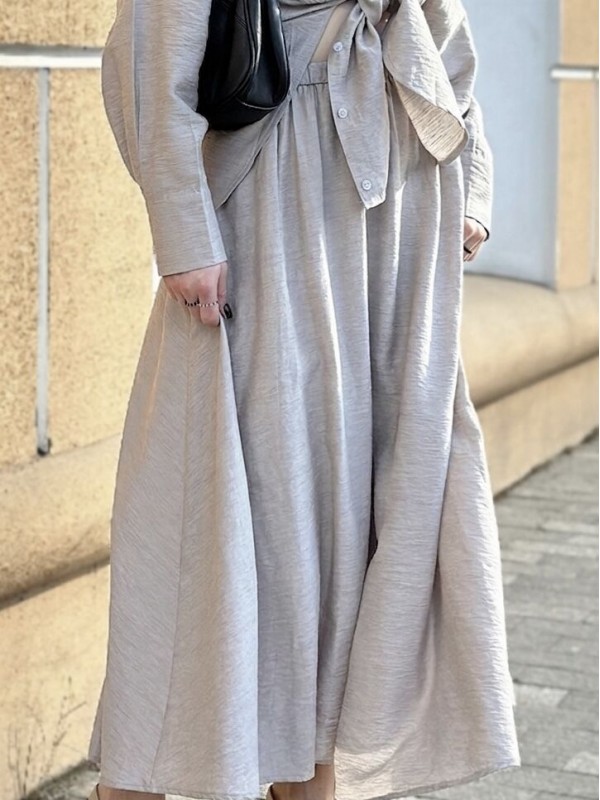  Легкая длинная юбка stylish long skirt  - Изображение 1