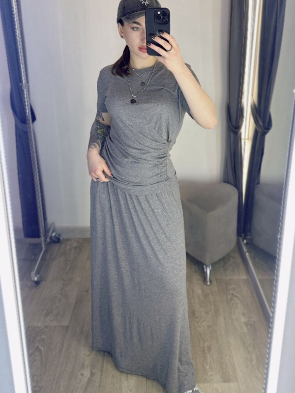 Стильна довга спідниця stylish long skirt