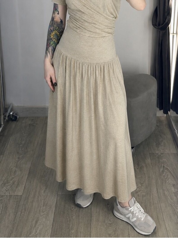 Стильна довга спідниця stylish long skirt  -  Зображення 3