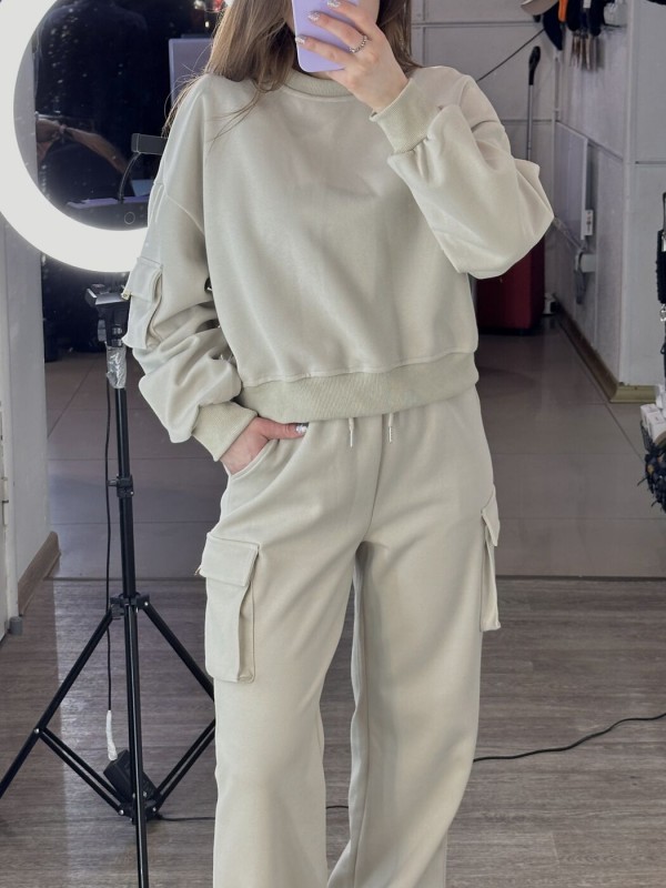 Женский прогулочный костюм cozy casual suit  - Изображение 2